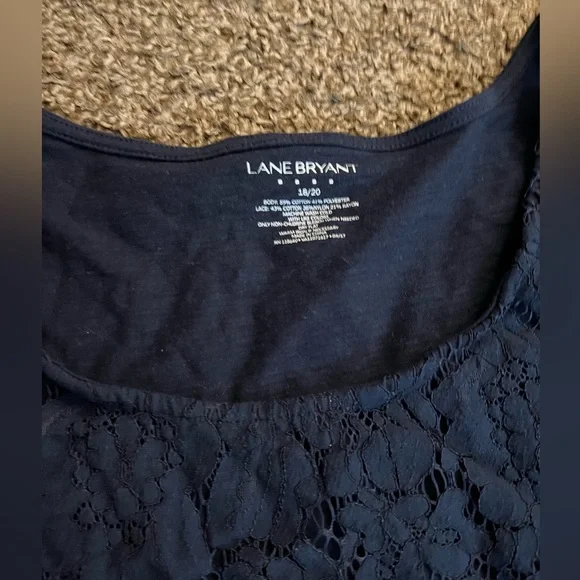 Lane Bryant Lace Tank - Picture 2 of 2